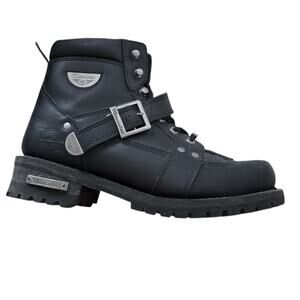 Milwaukee Motorcycle Clothing Company Men's Road Captain Motorcycle Boots